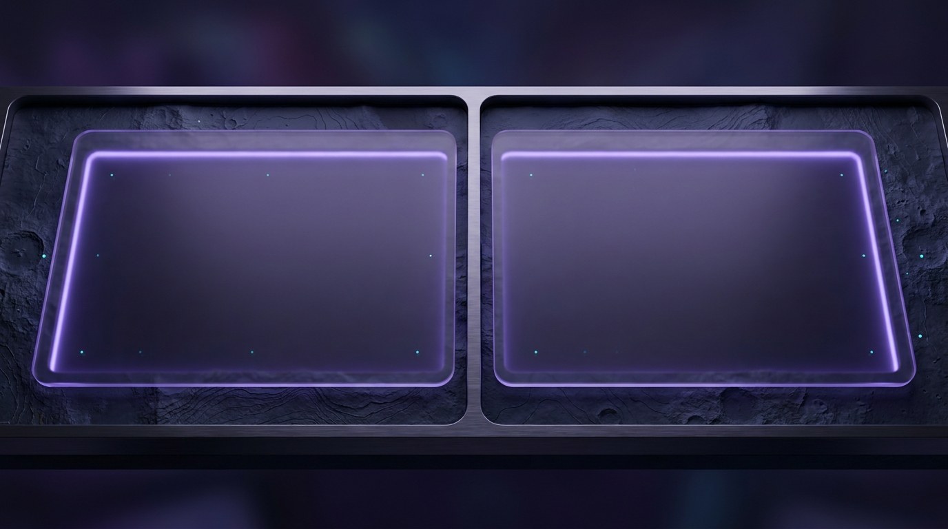 Mission Control dual-pane console shell